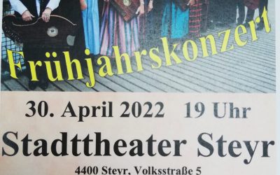 Einladung: Frühjahrskonzert „Erster Steyrer Zither-Verein“