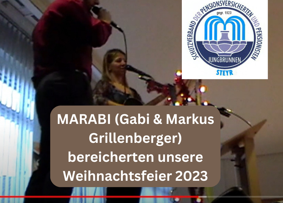 MARABI bereicherte unsere Weihnachtsfeier